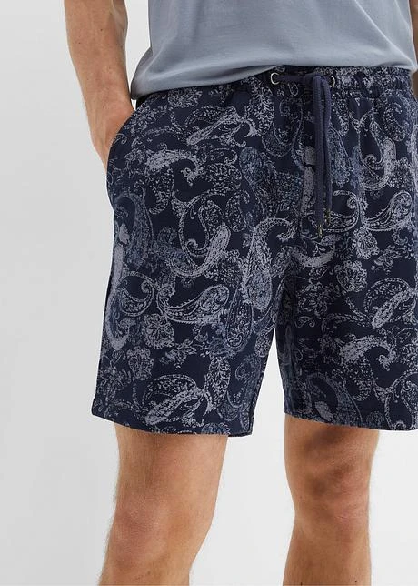 Short Long En Sweat Avec Imprimé Paisley 7 Short Long En Sweat Avec Imprimé Paisley - Afbeelding 5