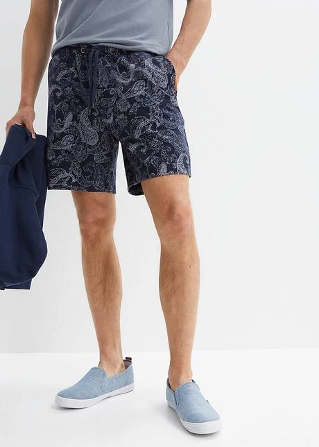 Short Long En Sweat Avec Imprimé Paisley 4 Short Long En Sweat Avec Imprimé Paisley - Afbeelding 2