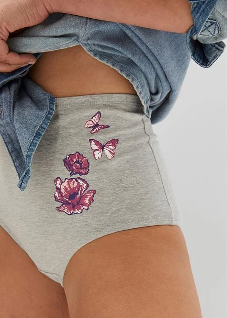 Lot De 5 Slips Taille Haute 7 Lot De 5 Slips Taille Haute - Afbeelding 5