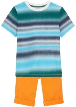 T-shirt Et Short Extensible Garçon (Ens. 2 Pces.) -Venus Mode Winkel 23083656 JuJSTBMv