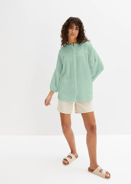 Tunique-blouse En Mousseline 6 Tunique-blouse En Mousseline - Afbeelding 4