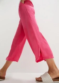 Pantalon Avec Taille Confortable Et Fente à La Base, En Lyocell 12 Pantalon Avec Taille Confortable Et Fente à La Base, En Lyocell -Venus Mode Winkel 23086003 hVFziNAv