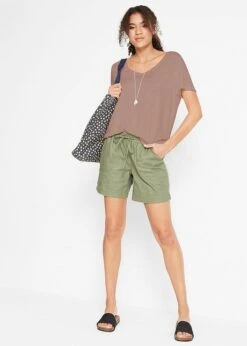 T-shirt Décontracté En 100% Lin -Venus Mode Winkel 23089458 Y2fK4QjV