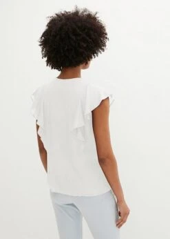 Blouse à Manches Volantées 11 Blouse à Manches Volantées -Venus Mode Winkel 23092071 WU9gu507