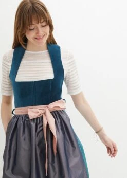 Dirndl Avec Velours En Longueur Midi (Ens. 2 Pces.) -Venus Mode Winkel 23095521 r7JdSs2M