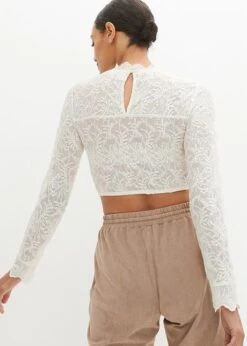 Blouse Dirndl En Dentelle, Manches Longues -Venus Mode Winkel 23099018 rRAvGvYu