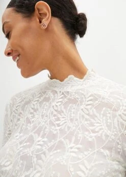 Blouse Dirndl En Dentelle, Manches Longues -Venus Mode Winkel 23099023 joCLodn2