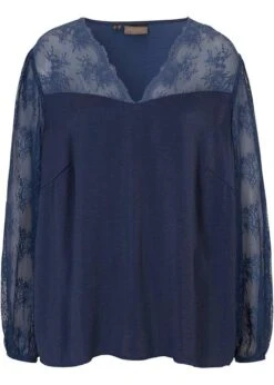 Blouse Avec Manches En Dentelle