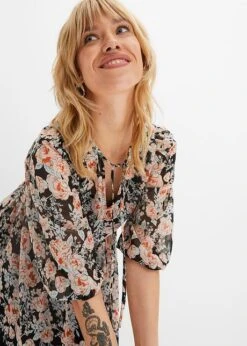 Rainbow Robe Midi En Chiffon -Venus Mode Winkel 23099407 G4argtr1