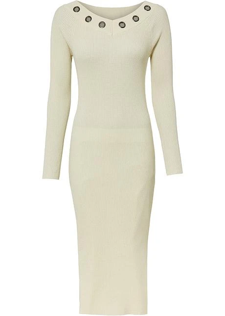 Rainbow Robe En Maille Avec Détail œillets 3 Rainbow Robe En Maille Avec Détail œillets