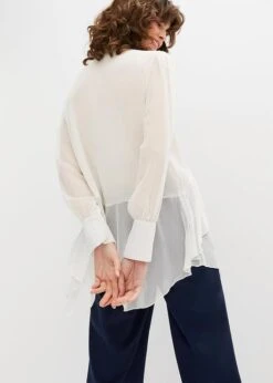 Blouse Manches Longues Avec Lavallière -Venus Mode Winkel 23100019 Sy3hPRbJ