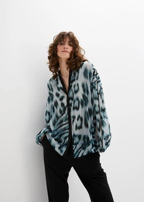 Blouse En Georgette 4 Blouse En Georgette - Afbeelding 2