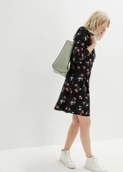 Robe En Jersey à Fleurs -Venus Mode Winkel 23102621 6myeFhkd