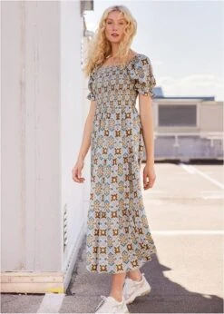 Rainbow Robe Longue Avec Smock -Venus Mode Winkel 23105939 NRtppAUT