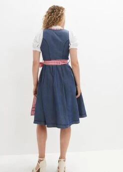 Dirndl Effet Jean Et Tablier Longueur Genou (Ens. 2 Pces.) 10 Dirndl Effet Jean Et Tablier Longueur Genou (Ens. 2 Pces.) -Venus Mode Winkel 23109912 pOc4CjxN