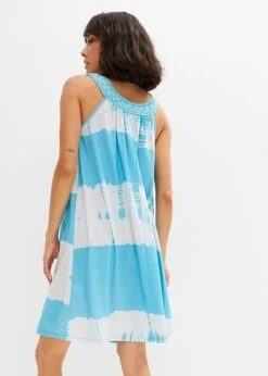 Robe à Imprimé Batik En Polyester Recyclé -Venus Mode Winkel 23110294 neoil44a