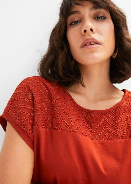 T-shirt à Broderie Anglaise 7 T-shirt à Broderie Anglaise - Afbeelding 5