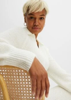 Rainbow Robe En Maille Col En V Et Ceinture (Ens. 2 Pces.) -Venus Mode Winkel 23112153 DXVy7GRc