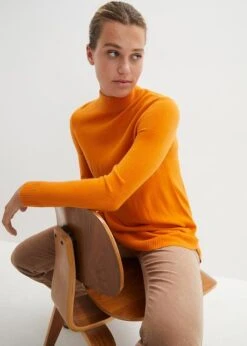 Pull En Fine Maille à Col Montant -Venus Mode Winkel 23112463 V4UGRbcW