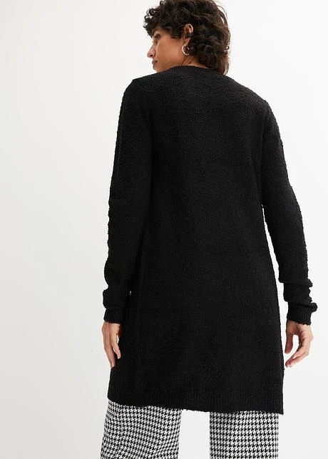 Gilet Long En Maille Bouclée 5 Gilet Long En Maille Bouclée - Afbeelding 3