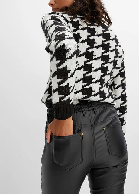 Pantalon Skinny Stretch Enduit Avec Taille élastiquée 7 Pantalon Skinny Stretch Enduit Avec Taille élastiquée - Afbeelding 5