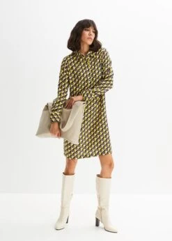 Robe Avec Imprimé Graphique -Venus Mode Winkel 23112813 go9j0BRE