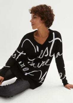 Pull Avec Inscription -Venus Mode Winkel 23114392 pncdNXez