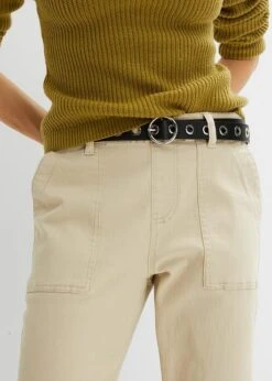 Pantalon En Twill Avec Poches Utility Et Taille Confortable -Venus Mode Winkel 23116736 jpGbIZie