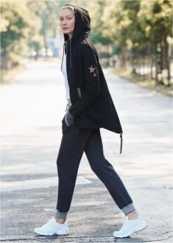 Veste Sweat à Capuche, Manches Longues -Venus Mode Winkel 23119354 Yx9SVWOt