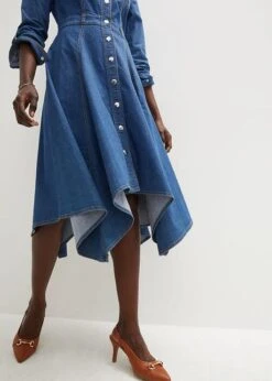 Robe En Jean Avec Pans à La Base -Venus Mode Winkel 23120261 ChbkBGsX
