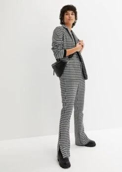 Rainbow Blazer Jacquard Avec Motif Pied-de-coq 12 Rainbow Blazer Jacquard Avec Motif Pied-de-coq -Venus Mode Winkel 23122085 10Hjmonu