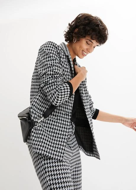 Rainbow Blazer Jacquard Avec Motif Pied-de-coq 4 Rainbow Blazer Jacquard Avec Motif Pied-de-coq - Afbeelding 2