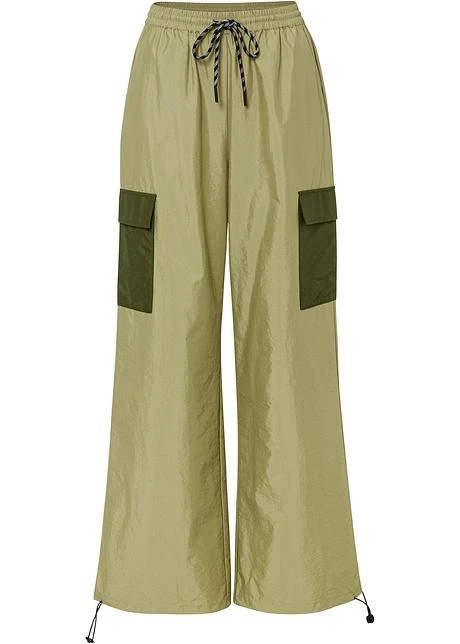 Rainbow Pantalon Parachute Avec Poches Contrastantes 3 Rainbow Pantalon Parachute Avec Poches Contrastantes