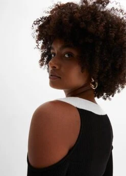 Robe En Maille à épaules Découpées -Venus Mode Winkel 23123658 0GyJolqv