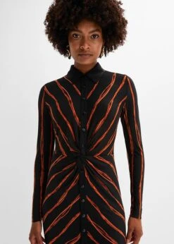 Robe à Patte De Boutonnage -Venus Mode Winkel 23123921 RO86lnbq