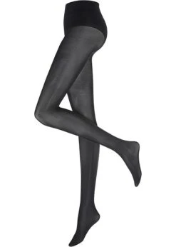 Collant Modelant 50den Avec Taille Confortable, Avec Polyamide Recyclé