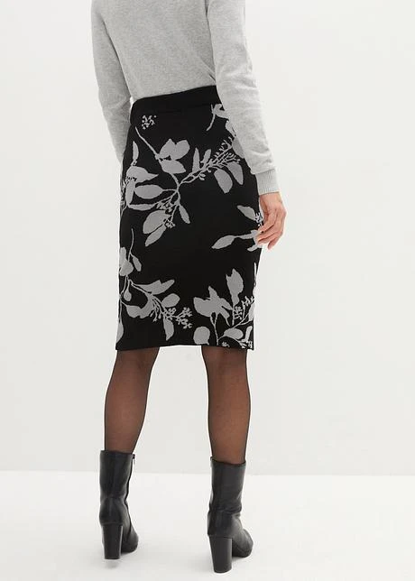 Jupe En Maille Jacquard 5 Jupe En Maille Jacquard - Afbeelding 3