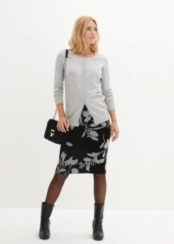 Jupe En Maille Jacquard 11 Jupe En Maille Jacquard -Venus Mode Winkel 23133416 y0fOE4OP