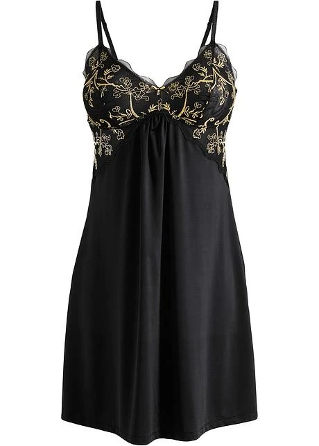 Nuisette Avec Broderie Lurex 3 Nuisette Avec Broderie Lurex