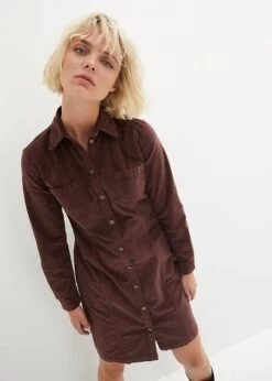 Robe En Velours Côtelé Extensible -Venus Mode Winkel 23135864 3HD7o2NM