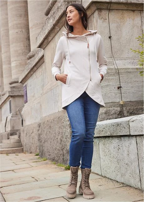 Jean Thermique Avec Intérieur Doux, Coupe Boyfriend 10 Jean Thermique Avec Intérieur Doux, Coupe Boyfriend - Afbeelding 8