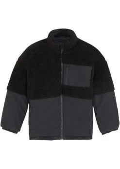 Veste Hiver Fille Avec Maille Peluche