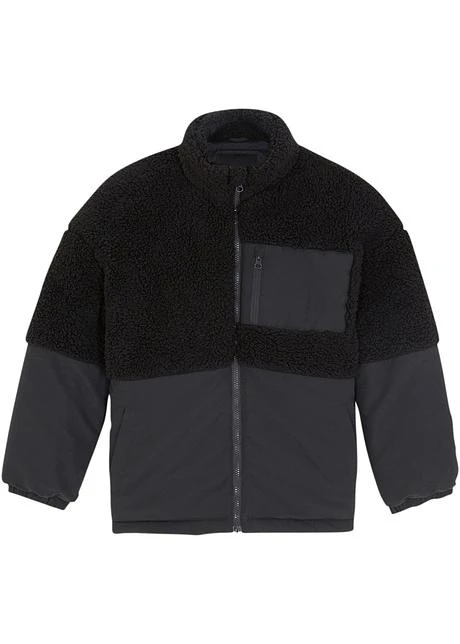Veste Hiver Fille Avec Maille Peluche 3 Veste Hiver Fille Avec Maille Peluche