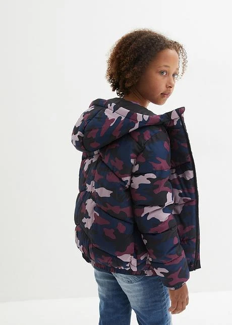 Veste Hiver Fille Avec Imprimé 5 Veste Hiver Fille Avec Imprimé - Afbeelding 3
