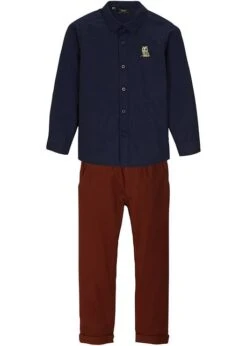 Chemise Et Pantalon Chino Garçon (Ens. 2 Pces.)