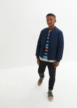 Veste Matelassée Garçon à Motif Losange -Venus Mode Winkel 23136509 i66HrHpY