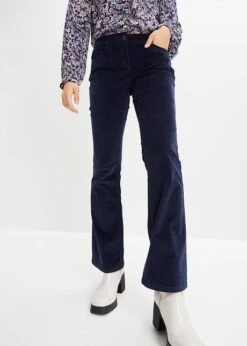Pantalon Stretch En Velours Côtelé, Bootcut -Venus Mode Winkel 23136906 MyYZMoQs