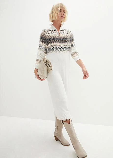 Robe En Maille Norvégienne 6 Robe En Maille Norvégienne - Afbeelding 4