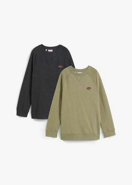 Lot De 2 Sweat-shirts 3 Lot De 2 Sweat-shirts