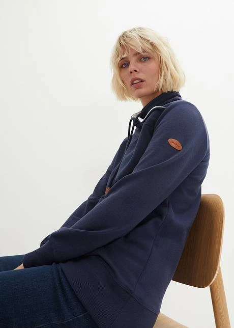 Sweat-shirt à Col Châle Avec Polaire Douce 8 Sweat-shirt à Col Châle Avec Polaire Douce - Afbeelding 6